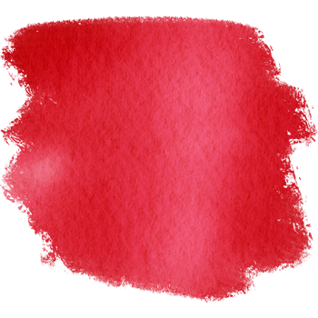Textured Red stroke fading into soft watercolor washes png