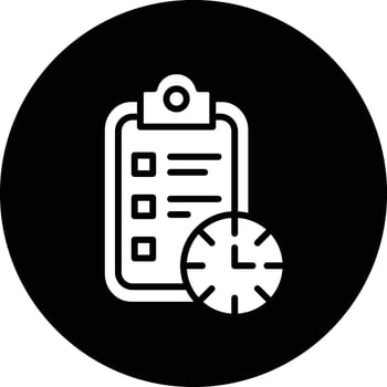 Agenda Icon Design Illustration vector