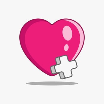 Add To Favorite Online Shopping Elements Cartoon Illustration Icon vector