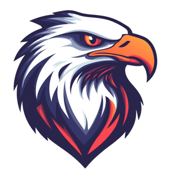 Bold Eagle Head Illustration png
