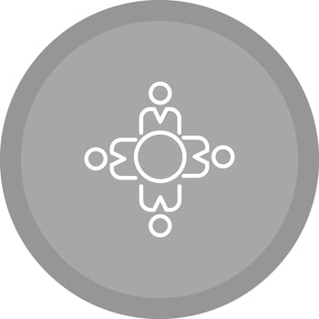 Work Culture Icon Design vector