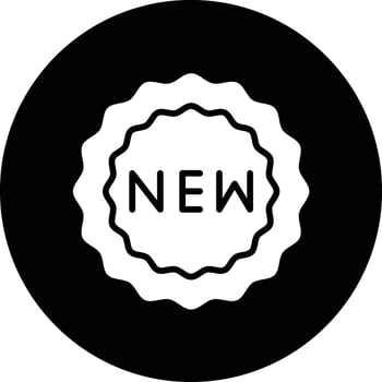 New Icon Design Illustration vector
