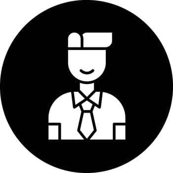 seller men Icon Design Illustration vector