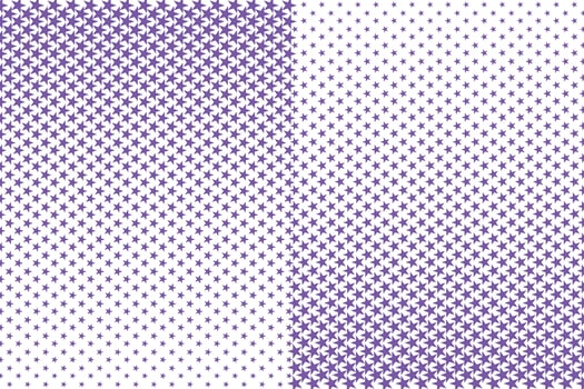 simple abstract violet color halftone star blend pattern a set of purple and white geometric patterns vector