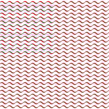 Wavy lines pattern isolated background. illustration vector