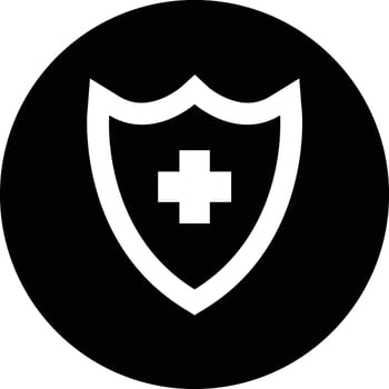Shield Icon Design Illustration vector