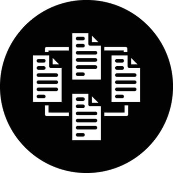 Production Icon Design Illustration vector