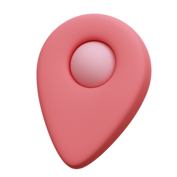 Location Pin 3D Icon Illustration png