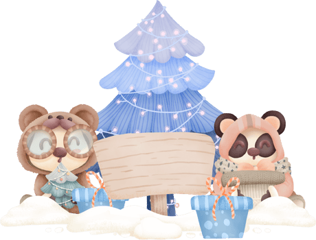 christmas day watercolour element png