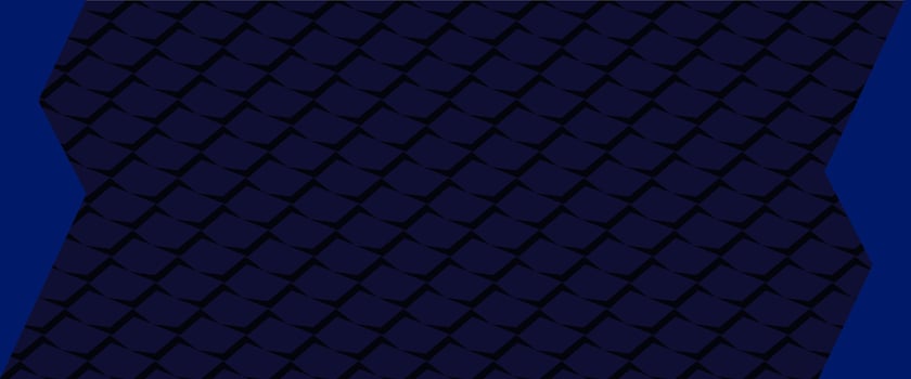 A blue background with a black pattern vector