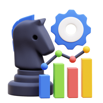 Business Strategy 3D Illustration png