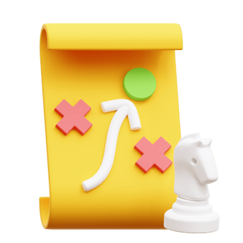 Business Strategy 3D Illustration png