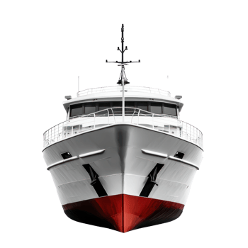 Ferry isolate on transparency background png