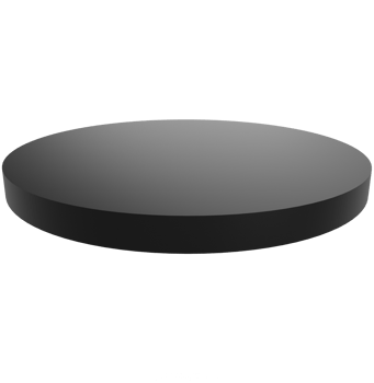 Black Floating 3d Circular Platform Shape with transparent background png