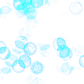 Blue bokeh light illustration conveying calmness and beauty png