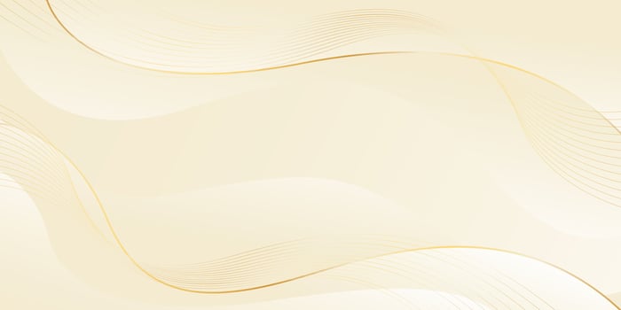 Abstract elegant luxury background. Wave shapes and gold line vector