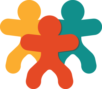 A group of people with different colors png