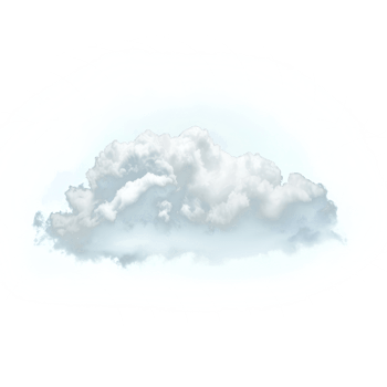 cloud on transparency background png