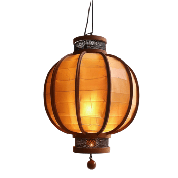 Lantern Pendant isolate on transparency background png