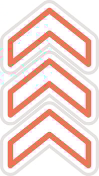 Chevron Icon Design Illustration vector