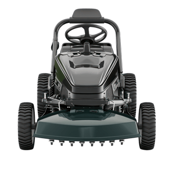 Modern Lawn mower front view isolate on transparency background png