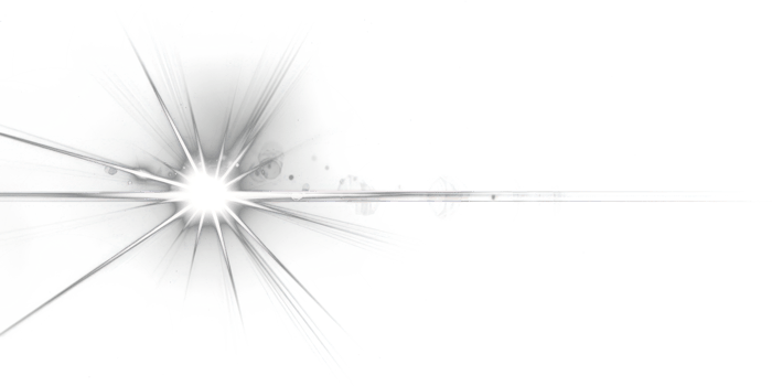 light flare isolate on transparency background png