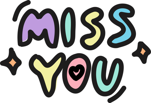 Cute Typography Lettering png
