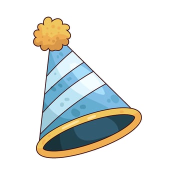 illustration of birthday hat vector