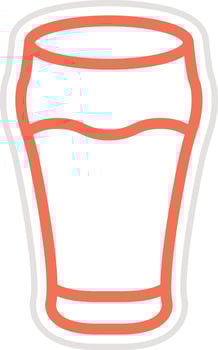 Glass Icon Design Illustration vector