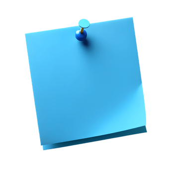 blue sticky note png