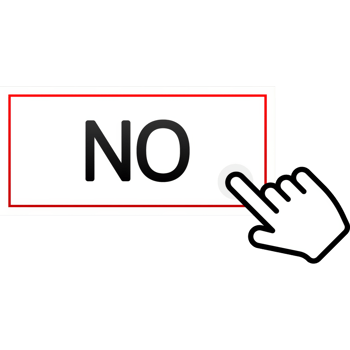 Check mark button with yes and no. Flat simple style trend modern red and green checkmark png