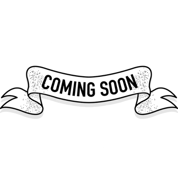 Coming soon ribbon isolated on white background. illustration png