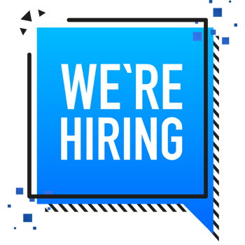 We re hiring. flat illustration on white background png