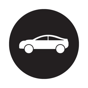 Car Illustration Icon,Logo Design. vector