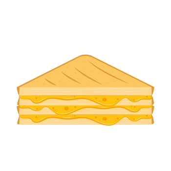 Sandwich cheese . Toast . wallpaper. background. cheese stretch. vector