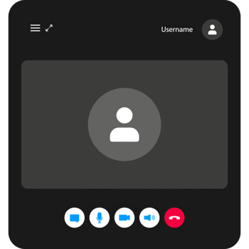 Icon with live chat call. Isometric illustration. Editable stroke. Online png