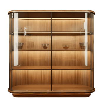 Display Cabinet isolate on transparency background png
