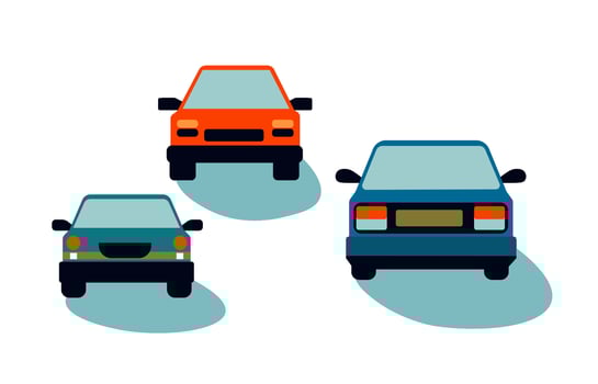 Minimalist Car Illustration Collection vector