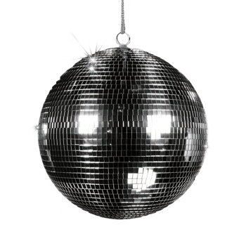 Shining disco ball on transparency background png