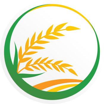 The logo for the rice industry png