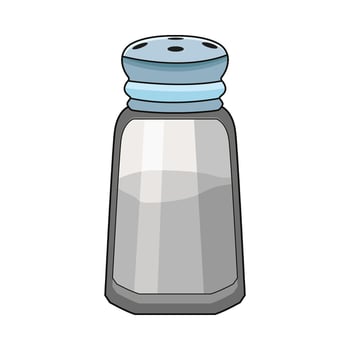 illustration of salt shaker vector