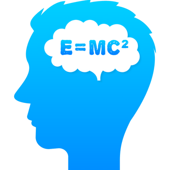 Black equivalence of mass formula. Science icon set png