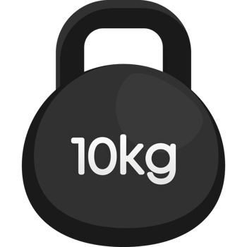 Black weight 5,10,15 kg icon. illustration design png