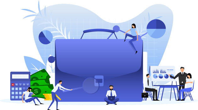 bag with people png