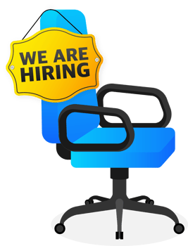 Office chair. We Are Hiring png