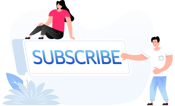 Subscribe with click here people png