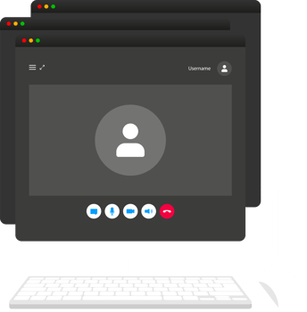 Mockup with call people. Mobile phone mockup illustration png