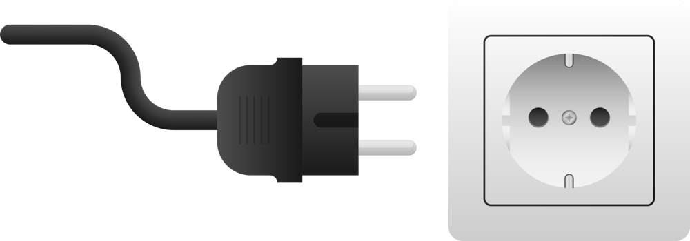 Electric plug. Electricity and energy Communication, internet concept. illustration. png