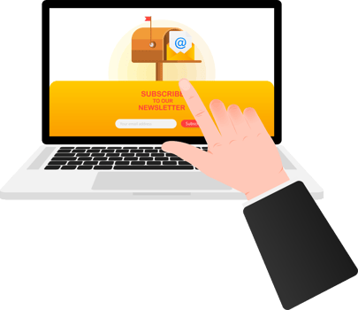 Subscribe Now For Our Newsletter. Subscribe Button Template. png