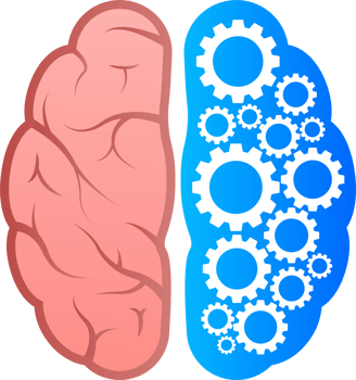 Human brain medical. Internal organ. Neural network. Brainstorming, idea. png